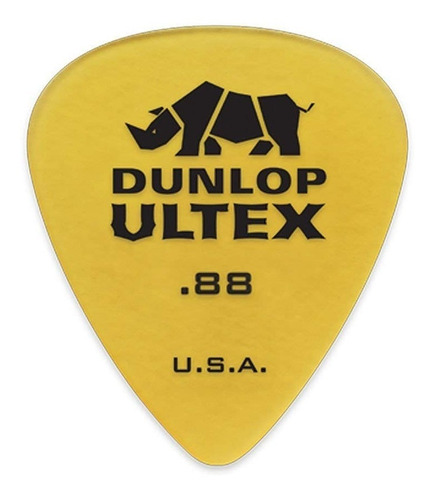 Dunlop 421p088 421p.88 Ultex Estándar, .88mm, 6 / Paquete De