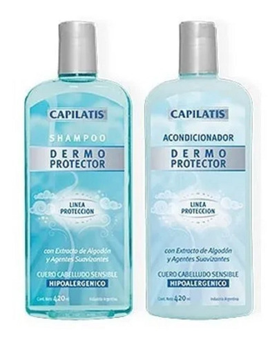 Shampoo + Acondicionador Capilatis Hipoalergenico 420ml