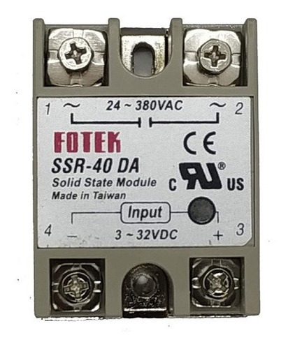 Rele Estado Solido Reley State Solid Ssr-40da  40a Dc