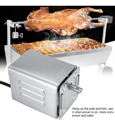 Motor De Barbacoa De Acero Inoxidable Para Cerdo, 50-70 Kgf
