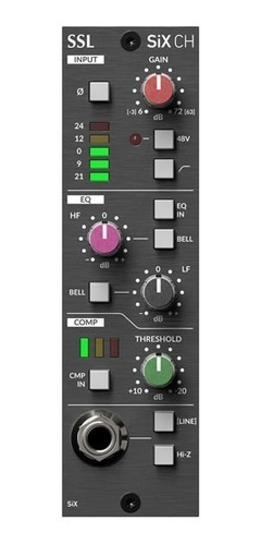Solid State Logic Six Channel - Preamp, Comp Y Eq Serie 500