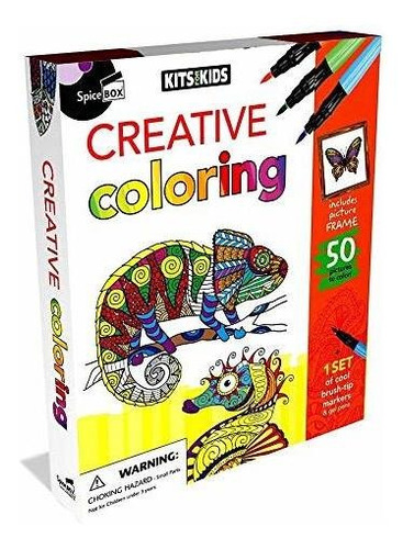 Kits De Magia Spicebox Creative Coloring Crafts-suministros 