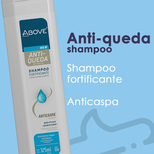 Sh Above Masc Antiqueda E Anticaspa 325ml