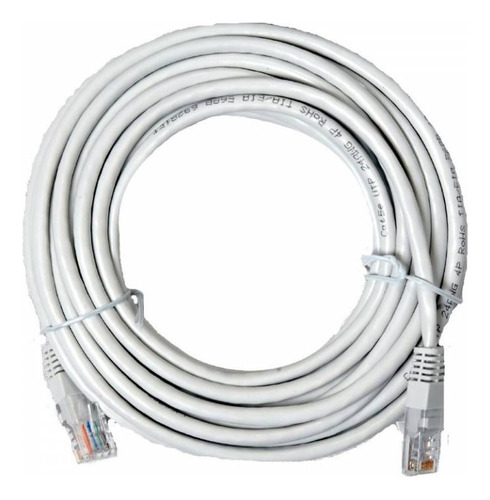 Cable Patchcord Cat6 50mts Blanco - Ecamnet