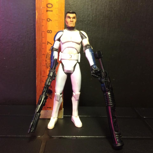 Star Wars Denal Clone Trooper Hasbro 2008 Clone Wars