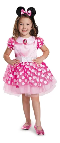 Disfraz De Minnie Mouse De Lujo Para Bebes Xs 3t4t Un Color