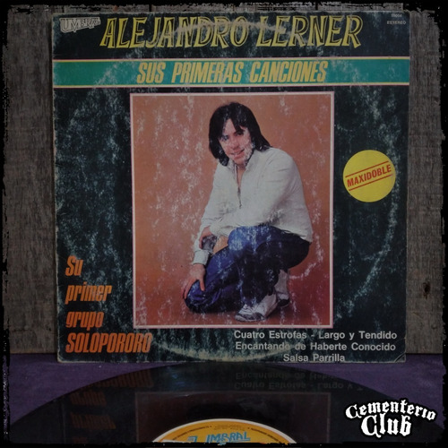 Alejandro Lerner - Sus Primeras Canciones - Vinilo / Lp