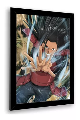 Quadro Decorativo Hashirama Primeiro Hokage 23x33cm