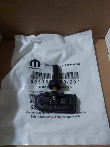 Sensores Tpms O De Presión Neumatico Dodge Ram 2014-2018 