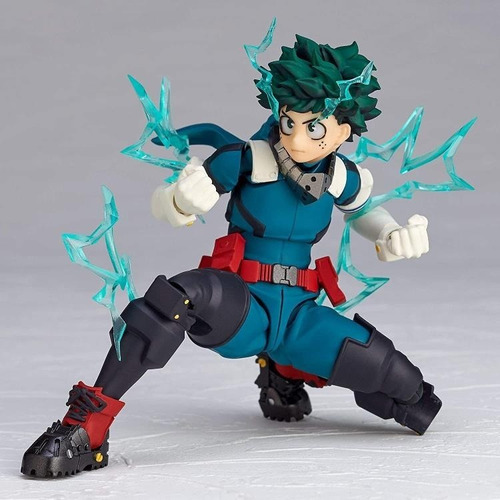 Boneco Midoriya Deku Yamaguchi Revoltech Hero Academia Novo