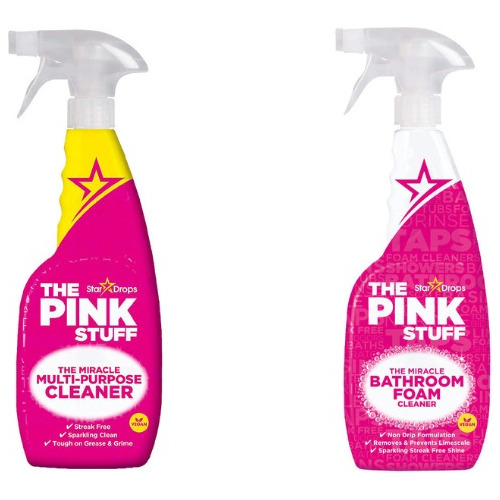 Limpiador De Baño + Limpiador Multiuso The Pink Stuff 750ml