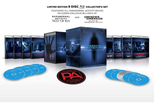 Blu-ray Paranormal Activity Ultimate Chills Collection
