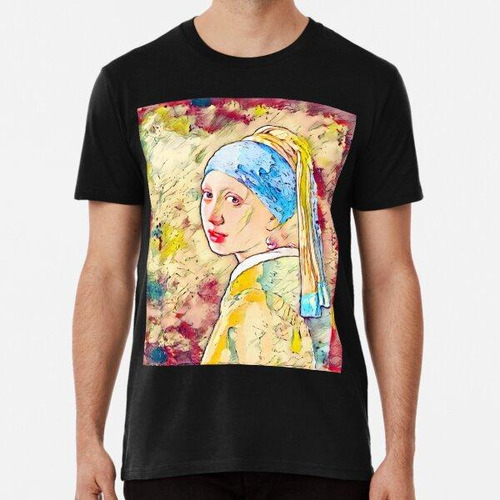 Remera Girl With A Pearl Earring By Johannes Vermeer - Warm 