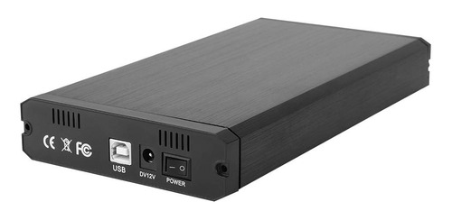 Caja Disco Duro Externo Usb 2.0 3,5  Para Sata Ide Hdd 2,5 