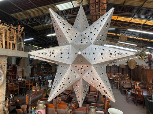 Estrella Gigante Estilo Antiguo. Lámpara De Techo Exclusiva (Reacondicionado)