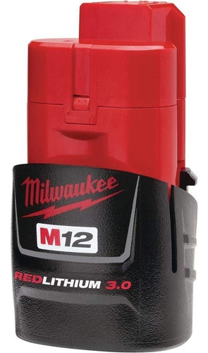 Bateria 12v 3,0ah Milwaukee Red Lithium M12 Compacta
