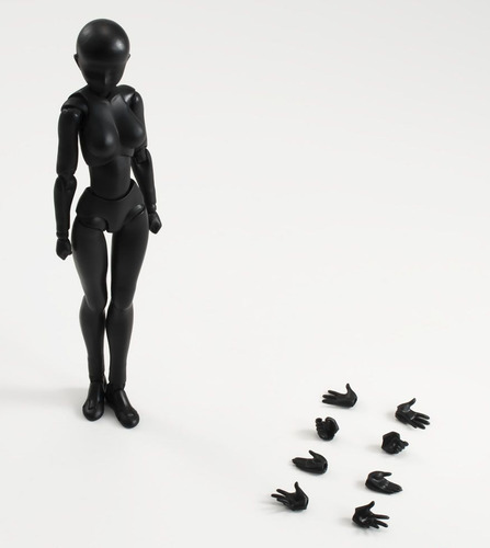 Sh Figuarts Body Chan (solid Black Color Ver.) Bandai