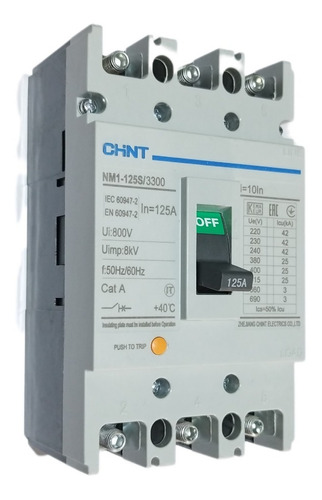 Breaker Nm1- 3x125 Amp Chint Electric 