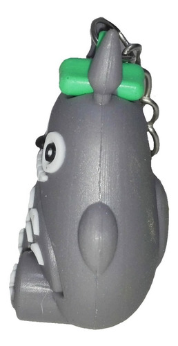 Imagen 3 de 6 de Llavero Figura Jebe Totoro 5cm Anime Otaku Regalo Amor Love
