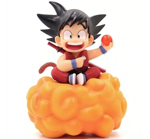 Muñeco Goku Niño Nube Voladora Dragon Ball  Esfera Shenlong