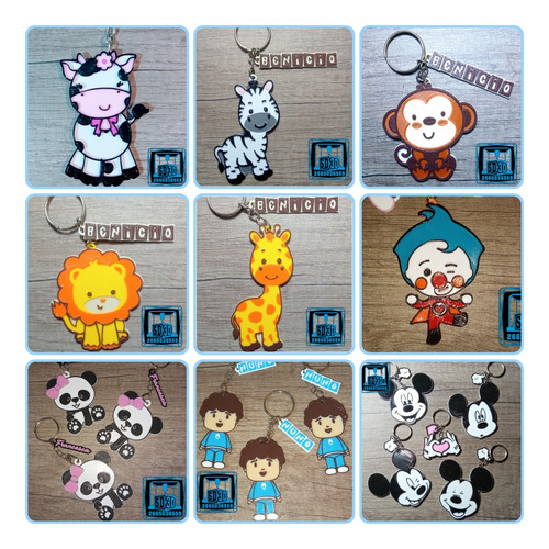 50 Llaveros 3d Souvenir +dije! Cualquier Modelo Ver Descrip