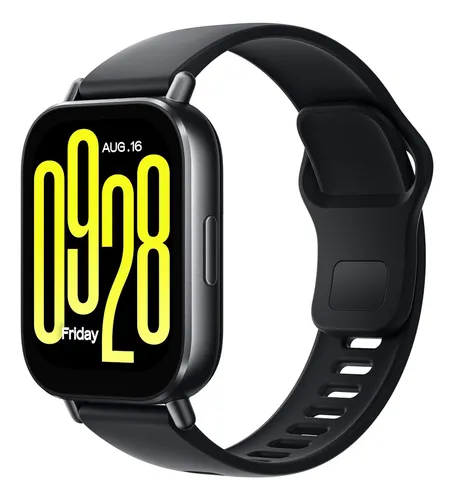 Reloj global activo Xiaomi Redmi Watch 5 con pulsera negra de Alexa
