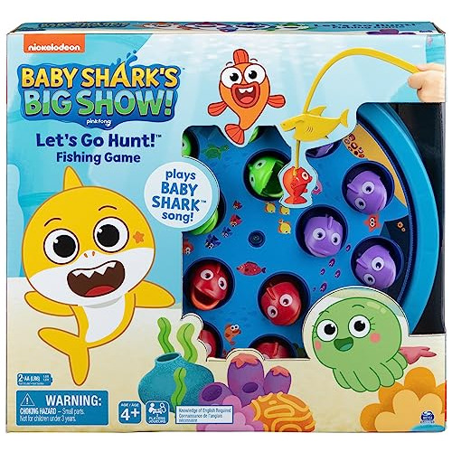 Spin Master Juegos Pinkfong Baby Shark Vamos A Cazar Pesca M