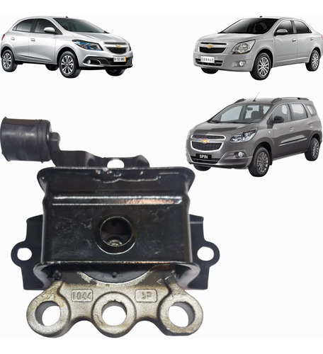 Kit 3 Coxim Motor Câmbio Manual Onix Cobalt Spin 2012 A 2016