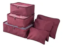 Comprar Kit 6 Sacos Bolsas Organizador Mala Roupas Bagagem Viagem Ro
