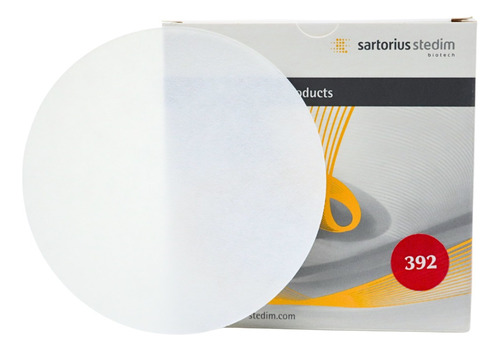 Papel Filtro Sartorius 392 Whatman 43 Pk/100 70 Mm