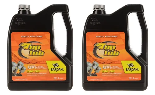 Kit Aceite Bardahl 5w30 Sintético 4lts X 2 Uni