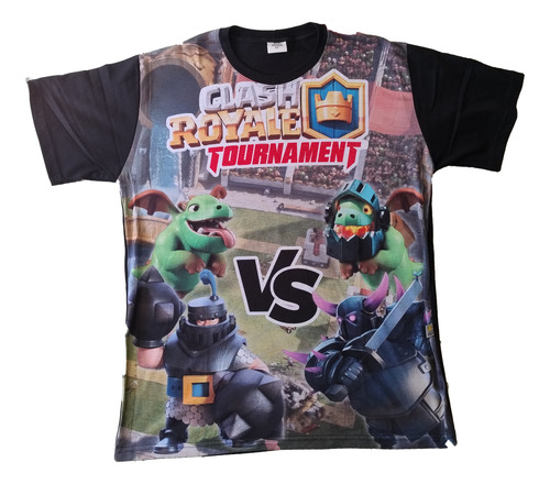 Camiseta Exclusiva - Clash Royale - Qualidade Premium