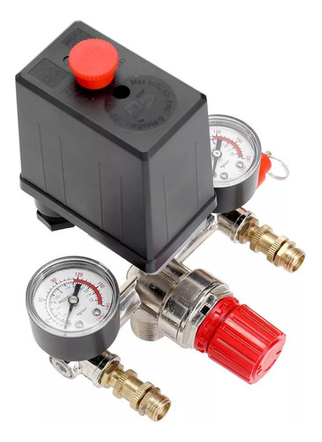 Kit Automático Con Manómetro Y Válvula De Seguridad