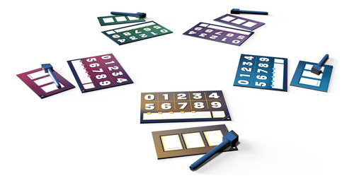 The Number Party Game Divertido Juego De Mesa De Estrategia