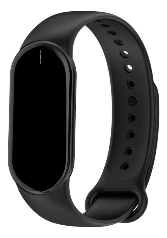 Pulseira Para Xiaomi Mi Band 10 De Silicone + Pelicula Cor Preto