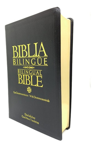 Biblia Bilingue Inglés Español Deuterocanónicos Piel Idiomas