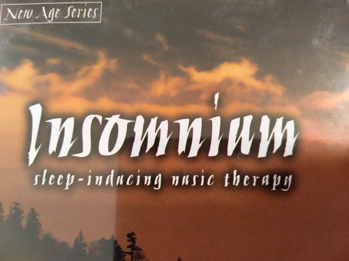 Cd Insomnio New Age Series - Sleep - Music Therapy 