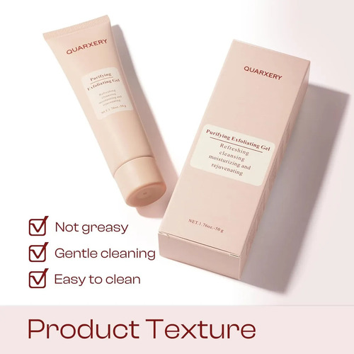 1pcs-exfoliante De Gel De Quarxery Limpiando La Cara