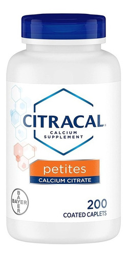 Citracal Petites Calcium Citrate + D3 Citrato De Calcio X200