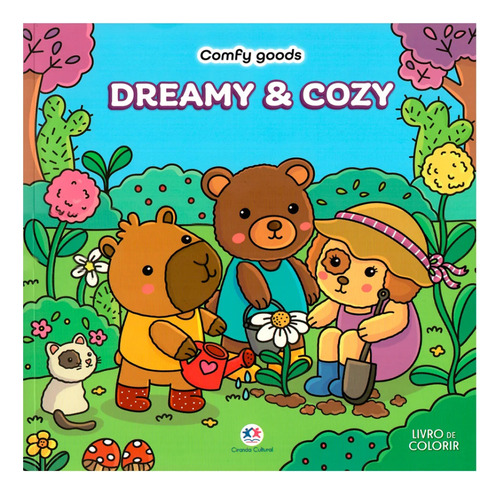 3 Livros Colorir Comfy Days- Comfy Biblical E Dreamy & Cozy