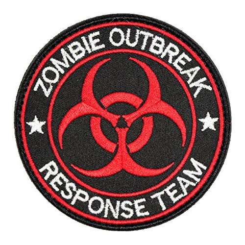 U-lian Zombie Outbreak Response Team Biohazard Morale Parche