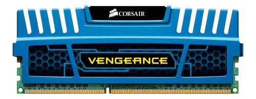 Memoria RAM Vengeance gamer color blue 4GB 2 Corsair CMZ4GX3M2A1600C9B