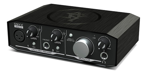 Mackie Onyx Artist 1-2 Interfaz Audio Midi Pro Tools 24