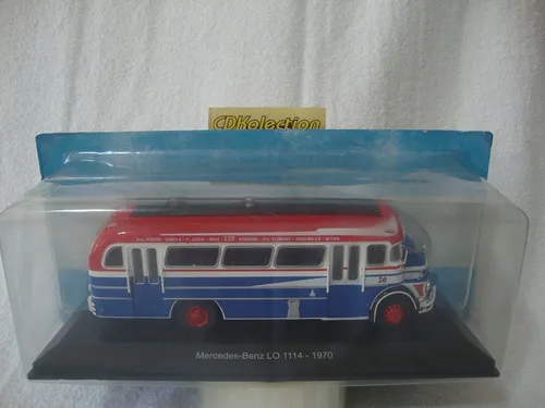 nibus Mercedes benz 1114 Esc.1 43 F13 Diecast fasciculo
