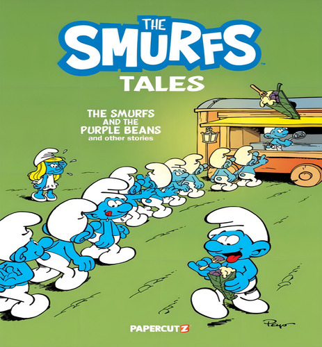 Smurfs Tales V11, De Peyo. Editorial Papercutz En Inglés, 2024