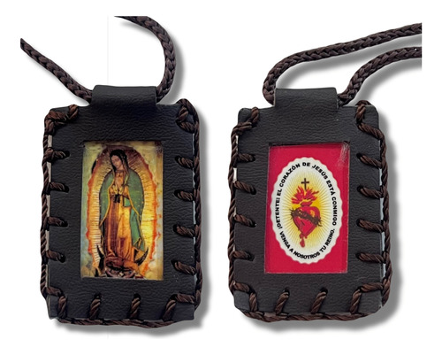 Escapulario Virgen De Guadalupe Y Detente