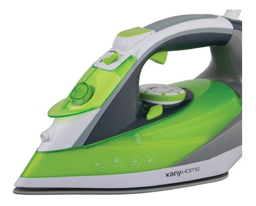 Imagen 3 de 3 de Plancha Kanji Kjh-pl2202 A Vapor Base Ceramica 2200w Lh