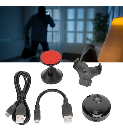 Mini Cámara De Vigilancia 1080p Hd, Aplicación De Seguridad,