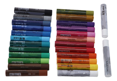 Pastels Art Supplies Soft Oil, 24 Colores, Dibujo Profesiona