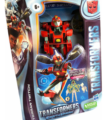 Transformers Terran Twitch Earthspark Hasbro Llega Hoy M Flx